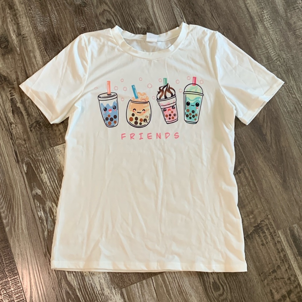 NWOT Boba Friends thick and stretchy T shirt
